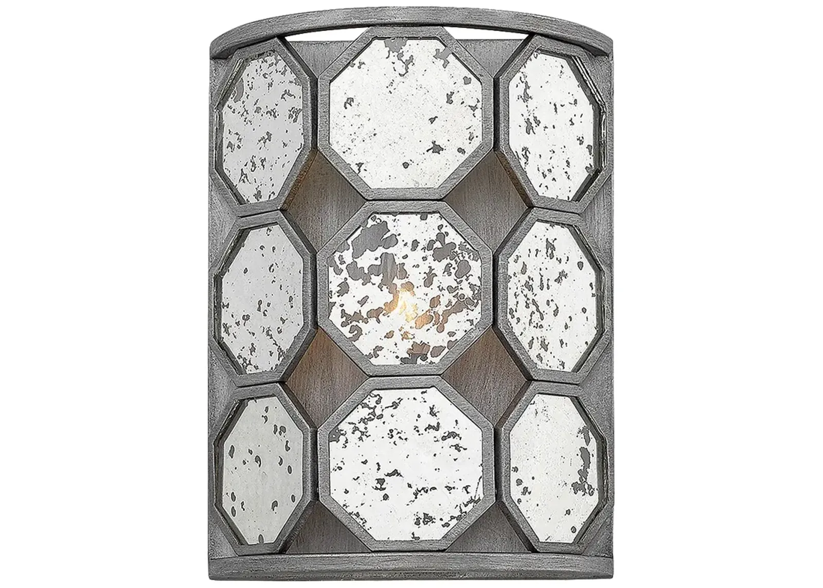 Lara 11 1/2" High Silver Wall Sconce by Hinkley Lighting