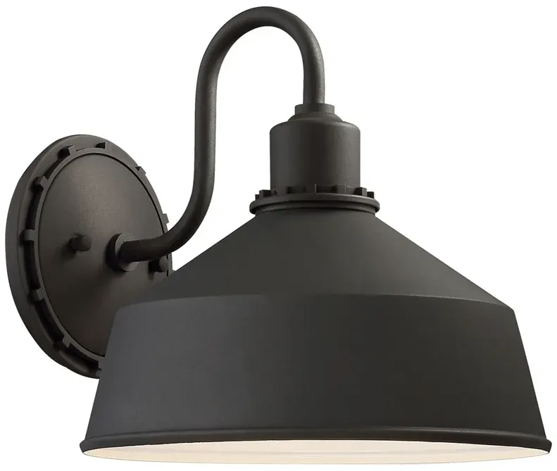 The Great Outdoors Mantiel 1-Light Black OD Wall Mount