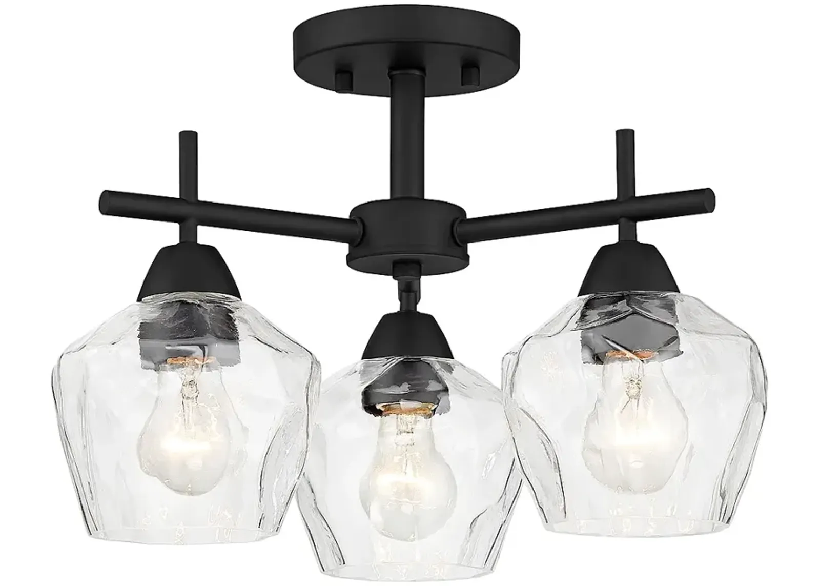 Camrin 16" Wide Black Ceiling Light by Minka Lighting Inc.