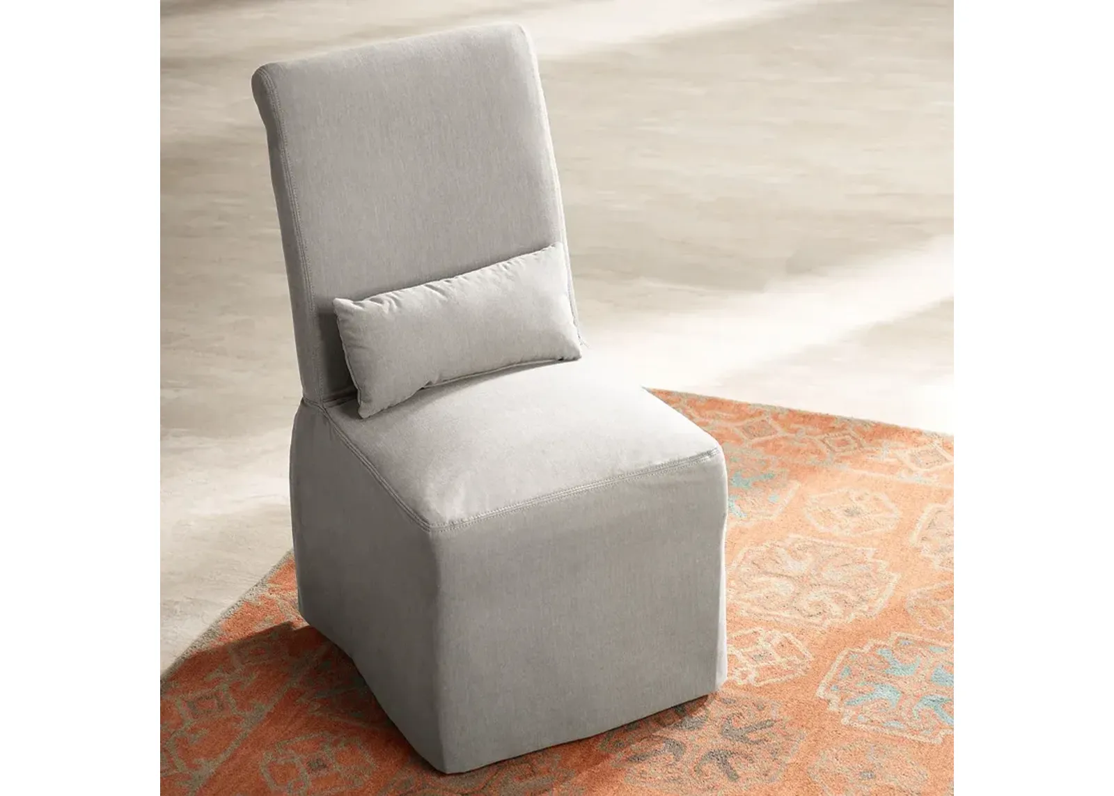 Naomi Petyon Slate Armless Dining Chair