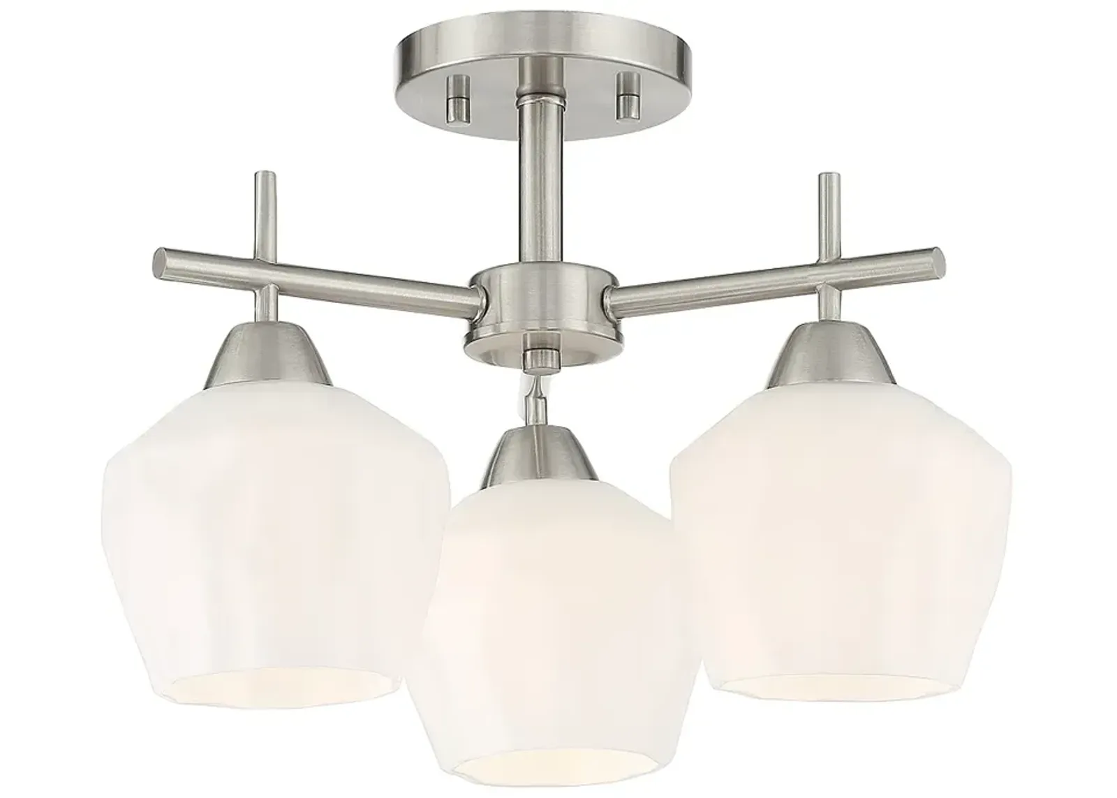 Camrin 16" Wide Nickel Ceiling Light by Minka Lighting Inc.