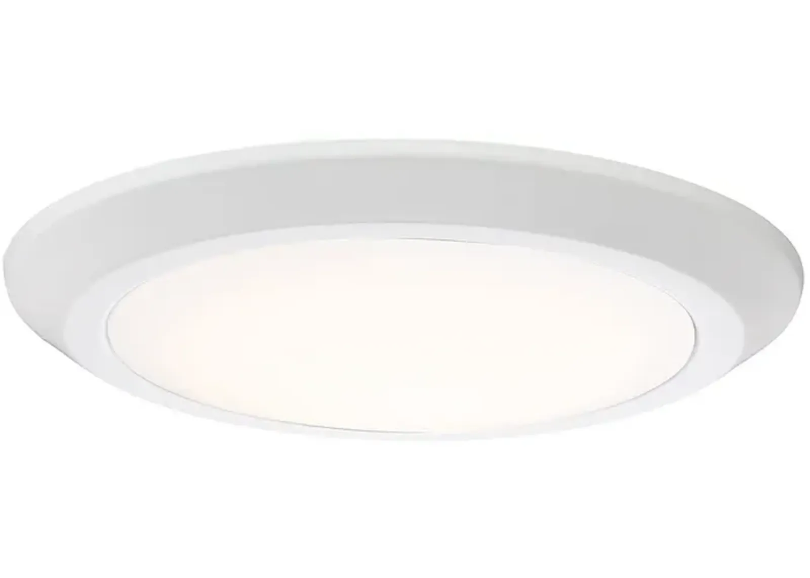 Verge White Lustre LED Flush Mount