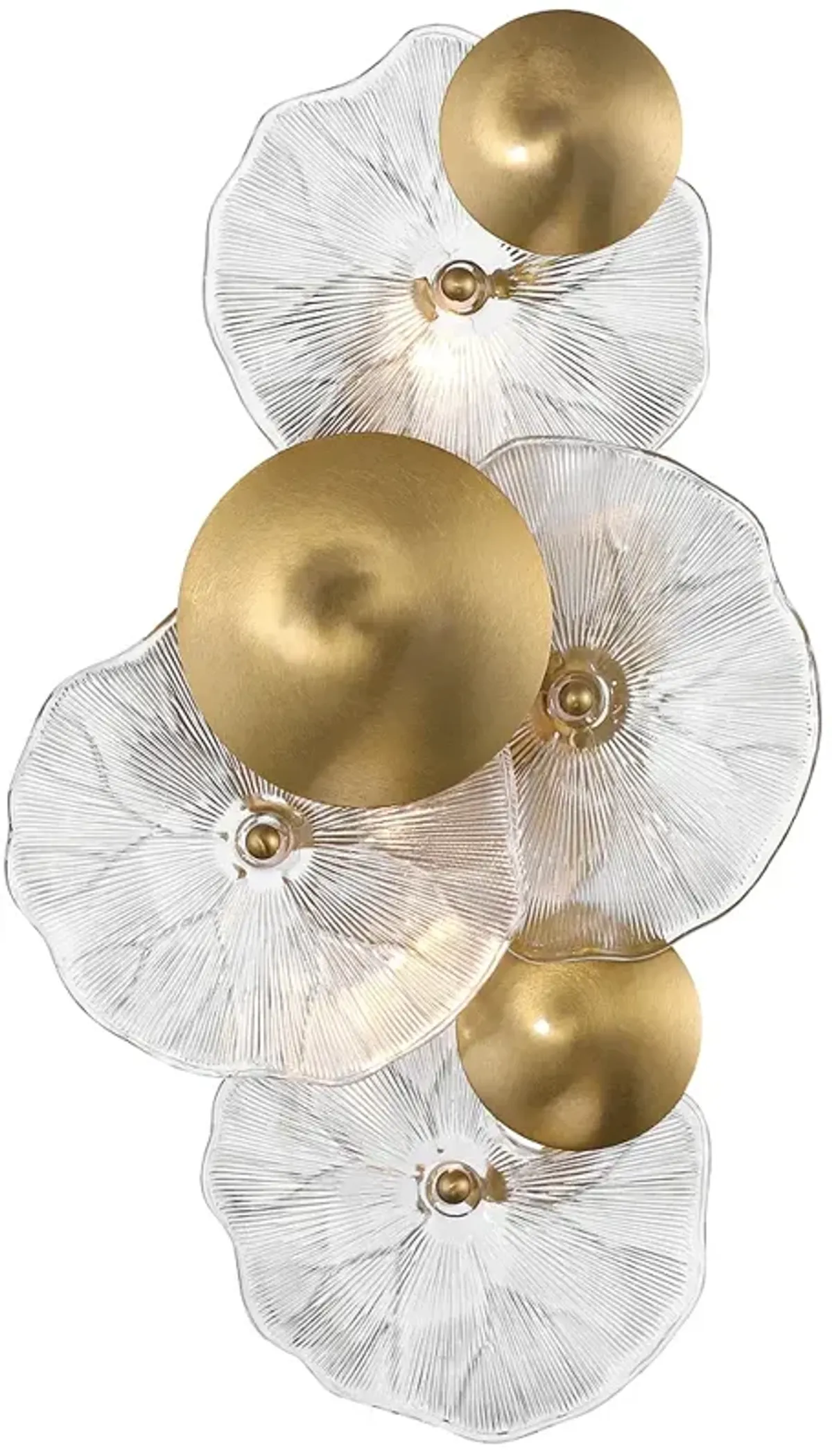 Possini Euro Gilbert 16" High Gold Plated 2-Light Wall Sconce