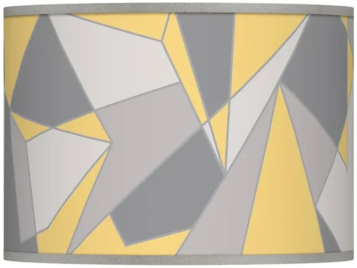 Modern Mosaic II Giclee Glow Geometric Lamp Shade 13.5x13.5x10 (Spider)