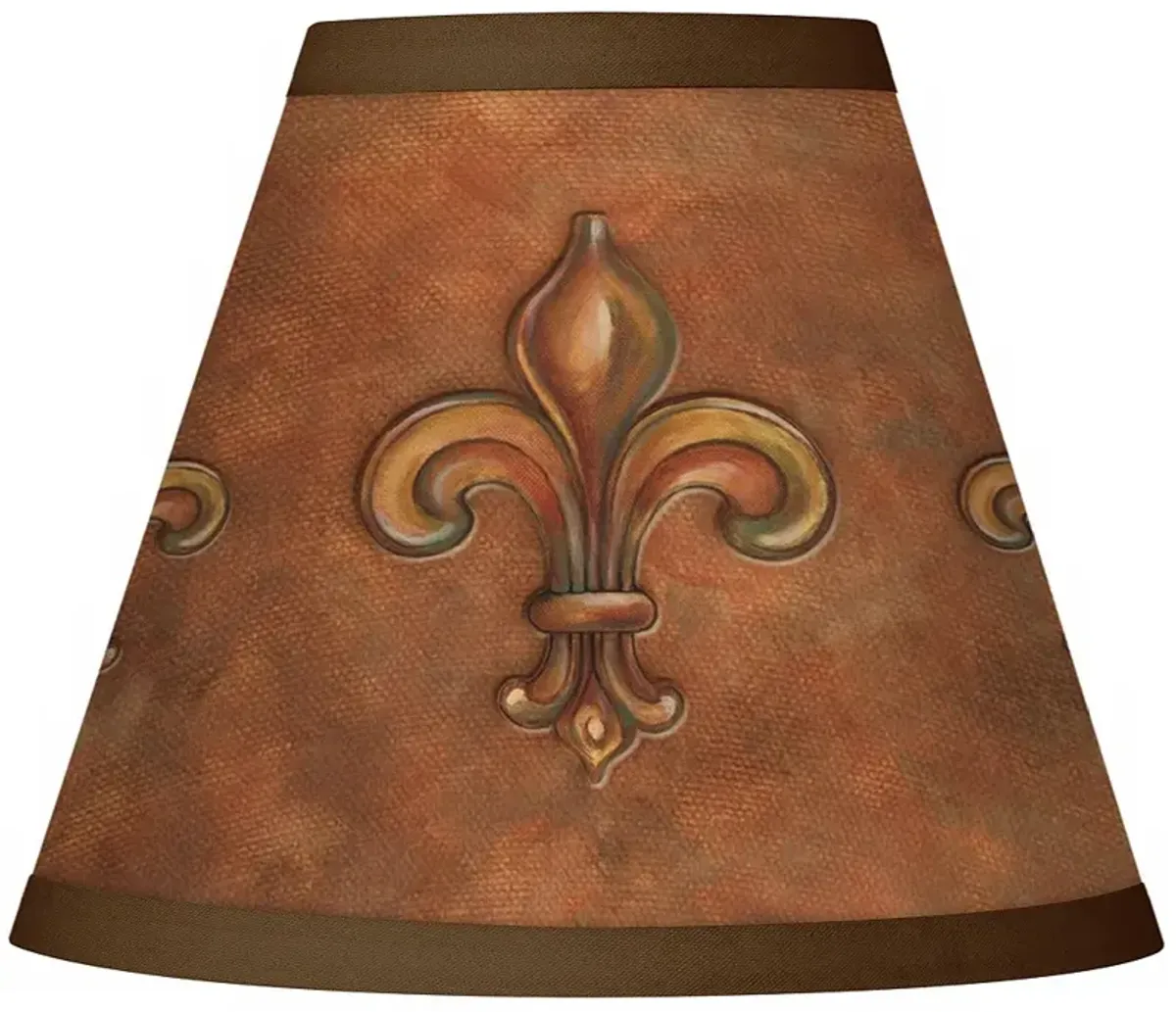 Florentine Lily Giclee Set of Four Shades 3x6x5 (Clip-On)