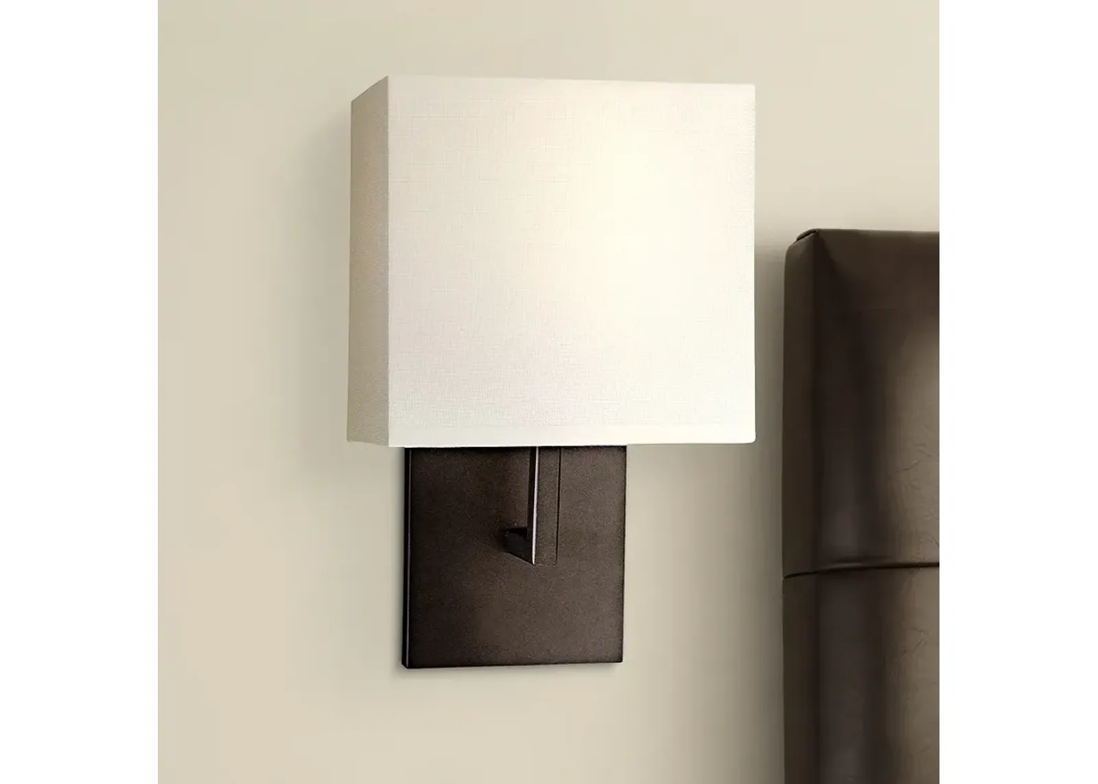 George Kovacs Bronze 11 1/4" High Half-Shade Wall Sconce