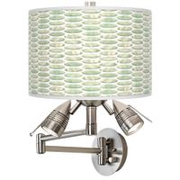Oval Tempo Giclee Plug-In Swing Arm Wall Lamp