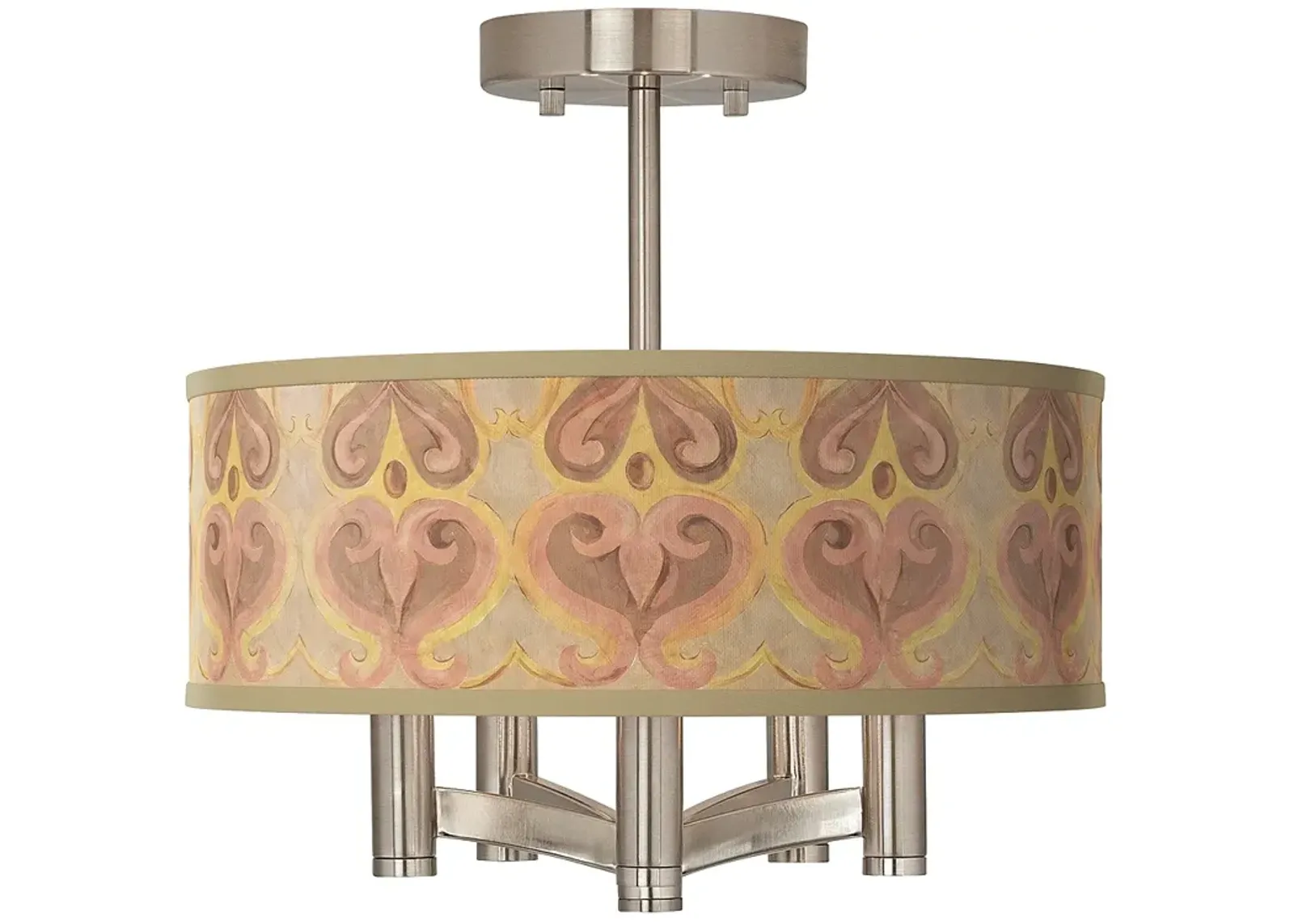 Aurelia Ava 5-Light Nickel Ceiling Light