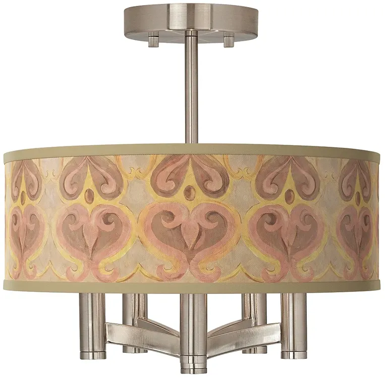 Aurelia Ava 5-Light Nickel Ceiling Light