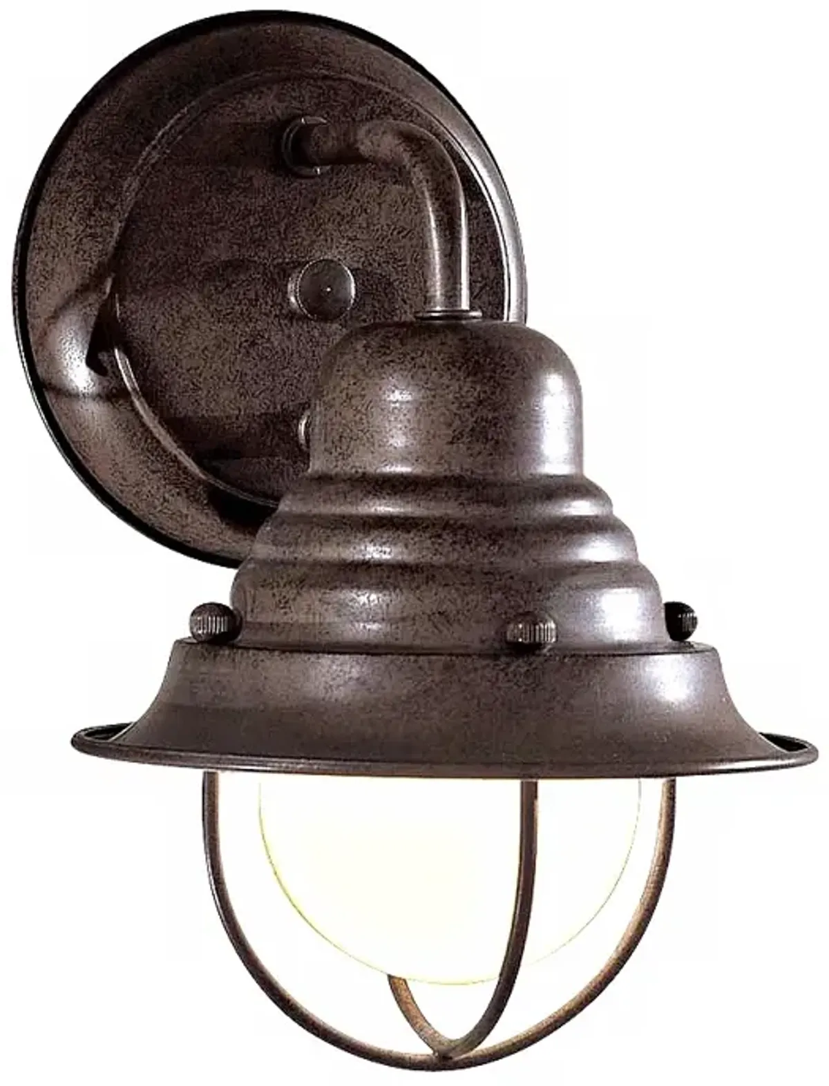 Minka Wyndmere 9" High Industrial Bronze Outdoor Wall Light