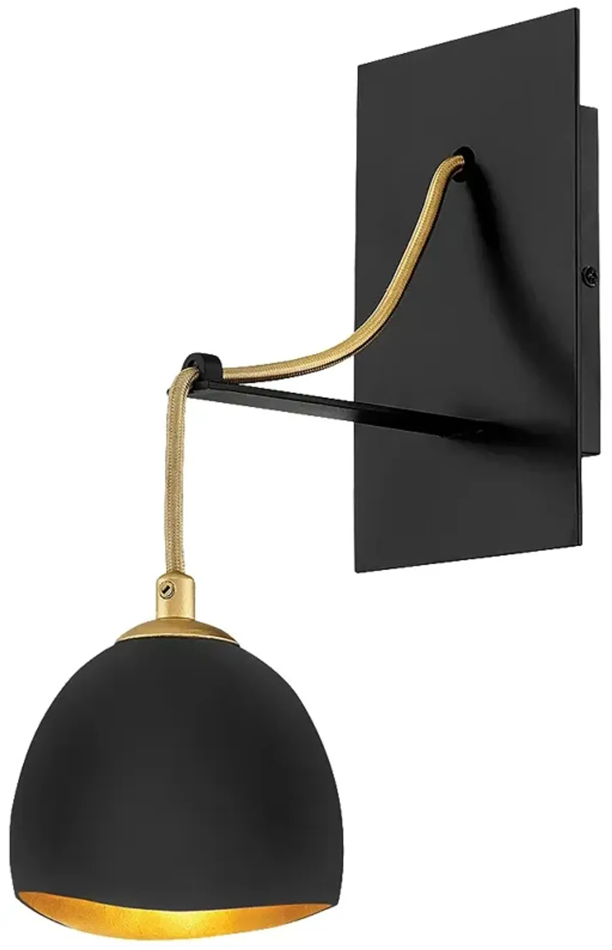 Nula 13" High Black Wall Sconce by Hinkley Lighting