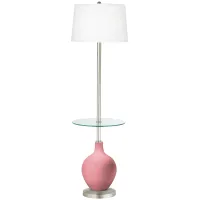Haute Pink Ovo Tray Table Floor Lamp