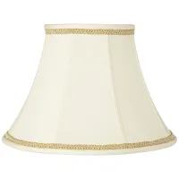 Imperial Shade with Gold with Ivory Trim 9x18x13 (Spider)