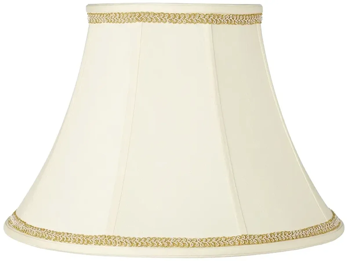 Springcrest Shade with Gold with Ivory Trim 9x18x13 (Spider)