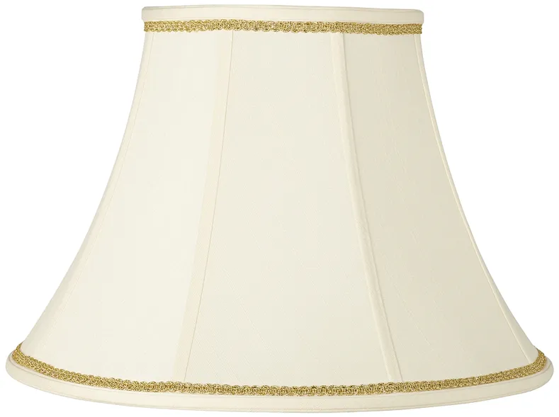Imperial Shade with Gold Scroll Trim 9x18x13 (Spider)