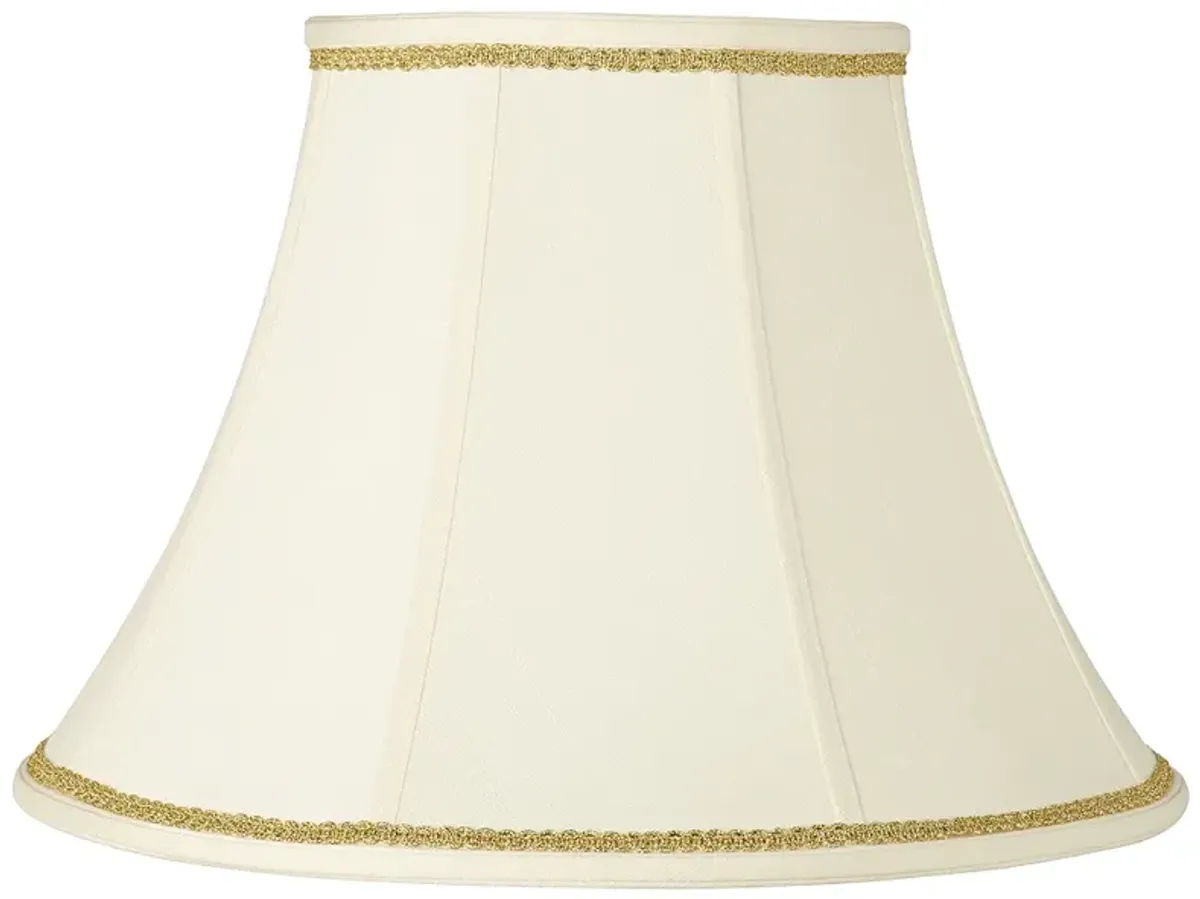 Springcrest Shade with Gold Scroll Trim 9x18x13 (Spider)