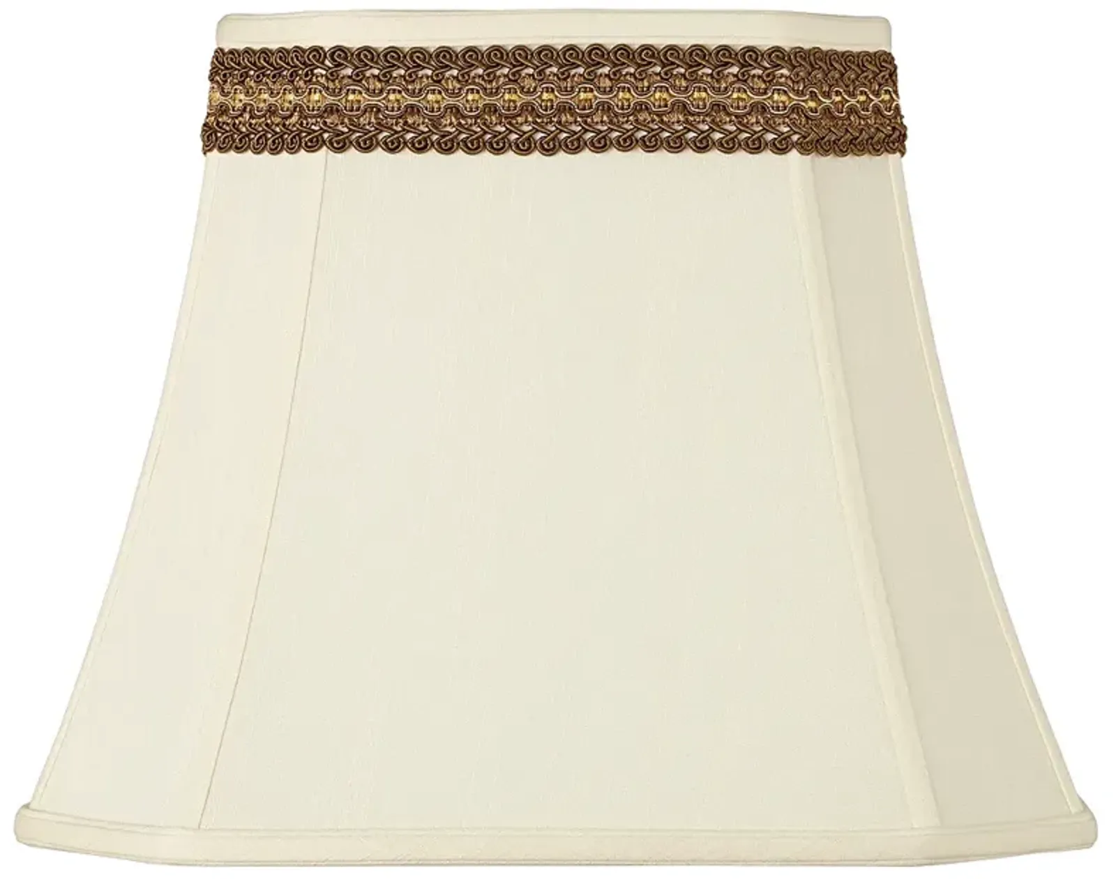 Rectangle Shade with Florentine Trim 10x16x13 (Spider)