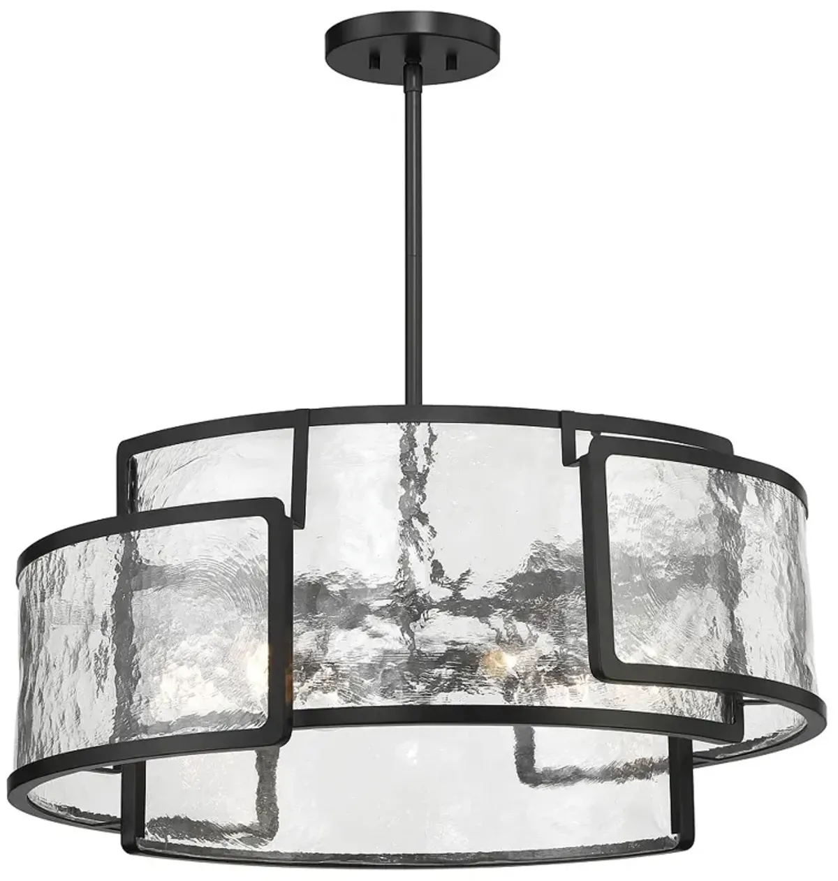 Minka Lavery Bella Collina 6-Light Black Pendant