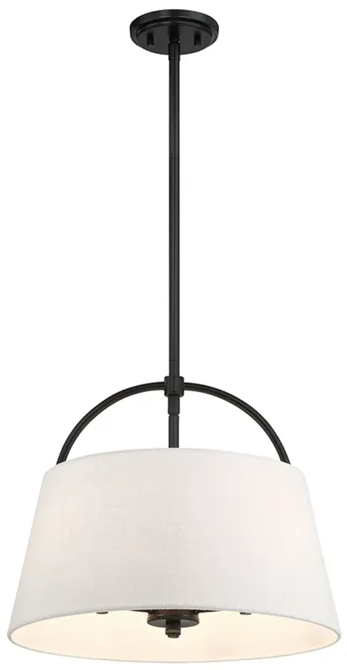 Minka Lavery Headington 3-Light Black 18-inch Pendant