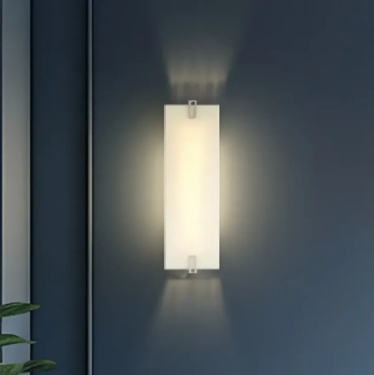 Minka Lavery Aizen 19" LED Brushed Nickel Wall Sconce Light