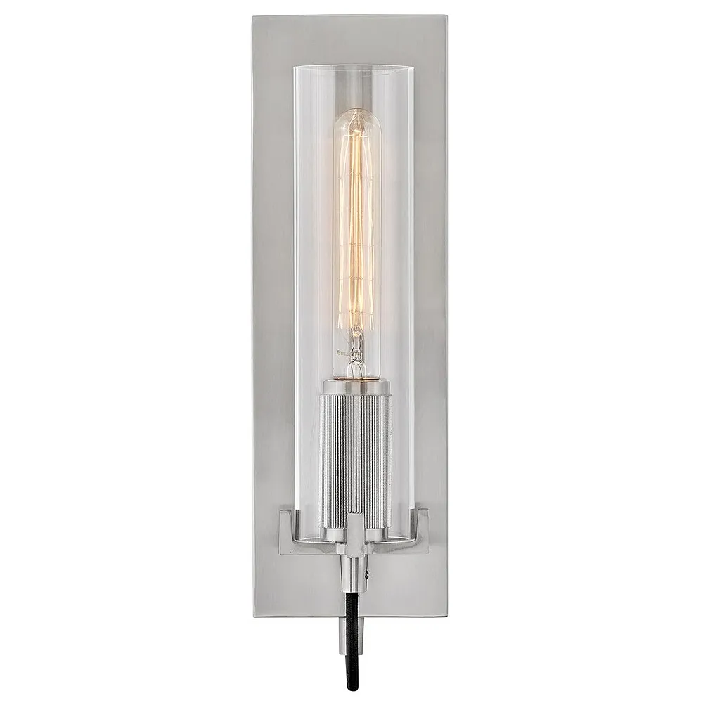Ryden 16 1/4" High Nickel Wall Sconce by Hinkley Lighting