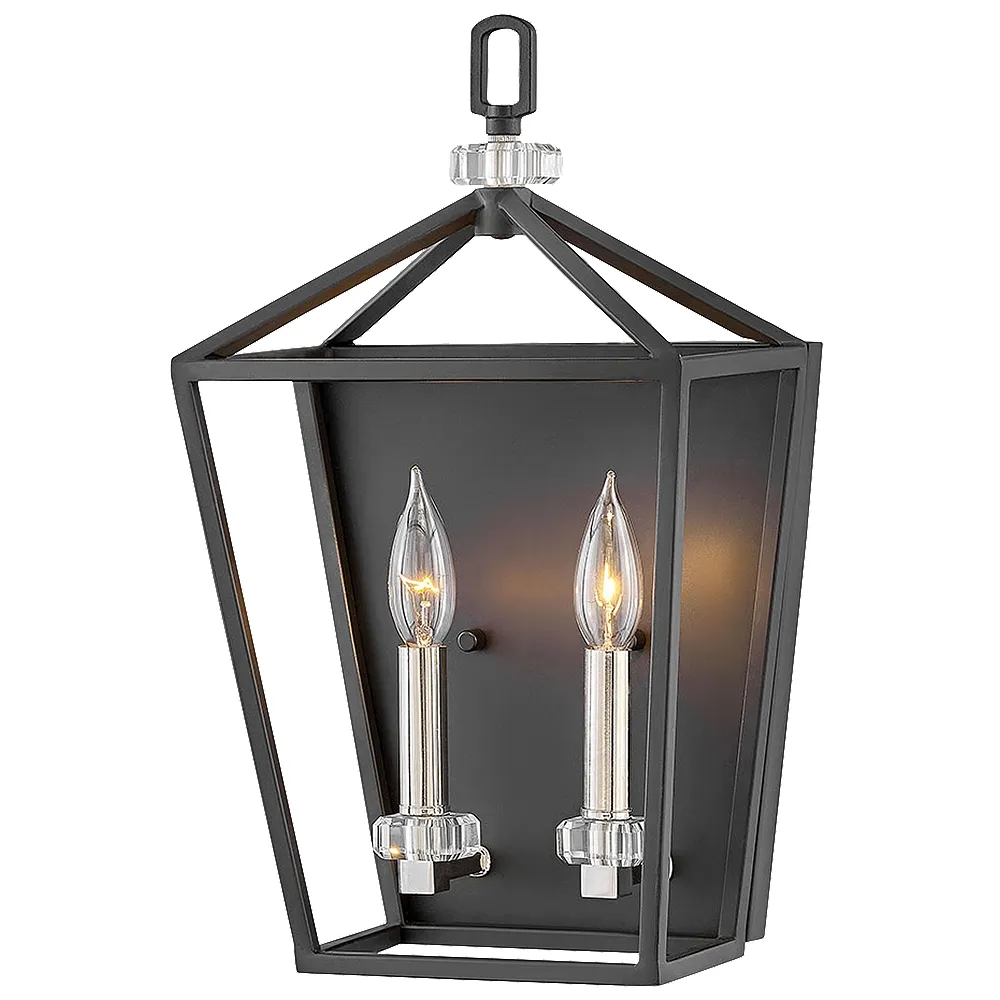 Stinson 17" High Black Wall Sconce by Hinkley Lighting