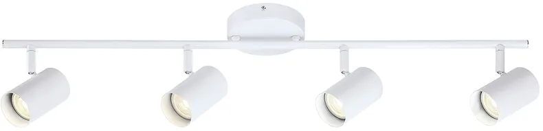 LED 30" Wide White 4-Light Track Light Kit for Ceiling or Wall