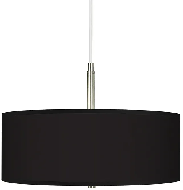 All Black Giclee Pendant Chandelier