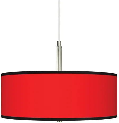 All Red Giclee Pendant Chandelier