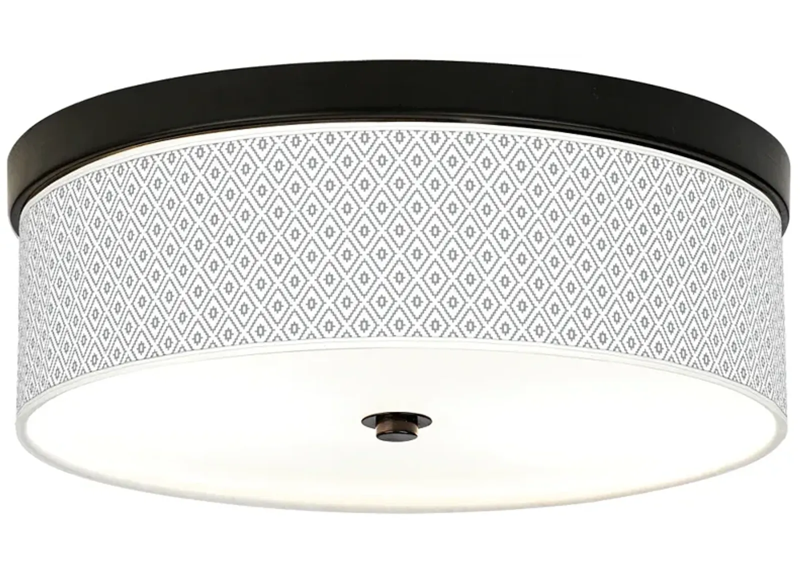 Diamonds Giclee Energy Efficient Bronze Ceiling Light