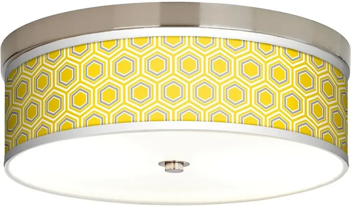 Honeycomb Giclee Energy Efficient Ceiling Light