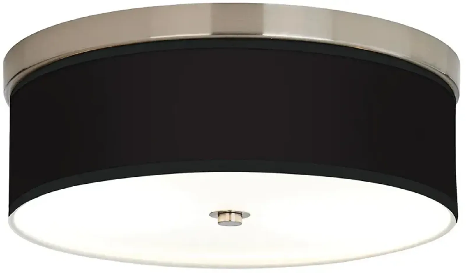 All Black Giclee Energy Efficient Ceiling Light