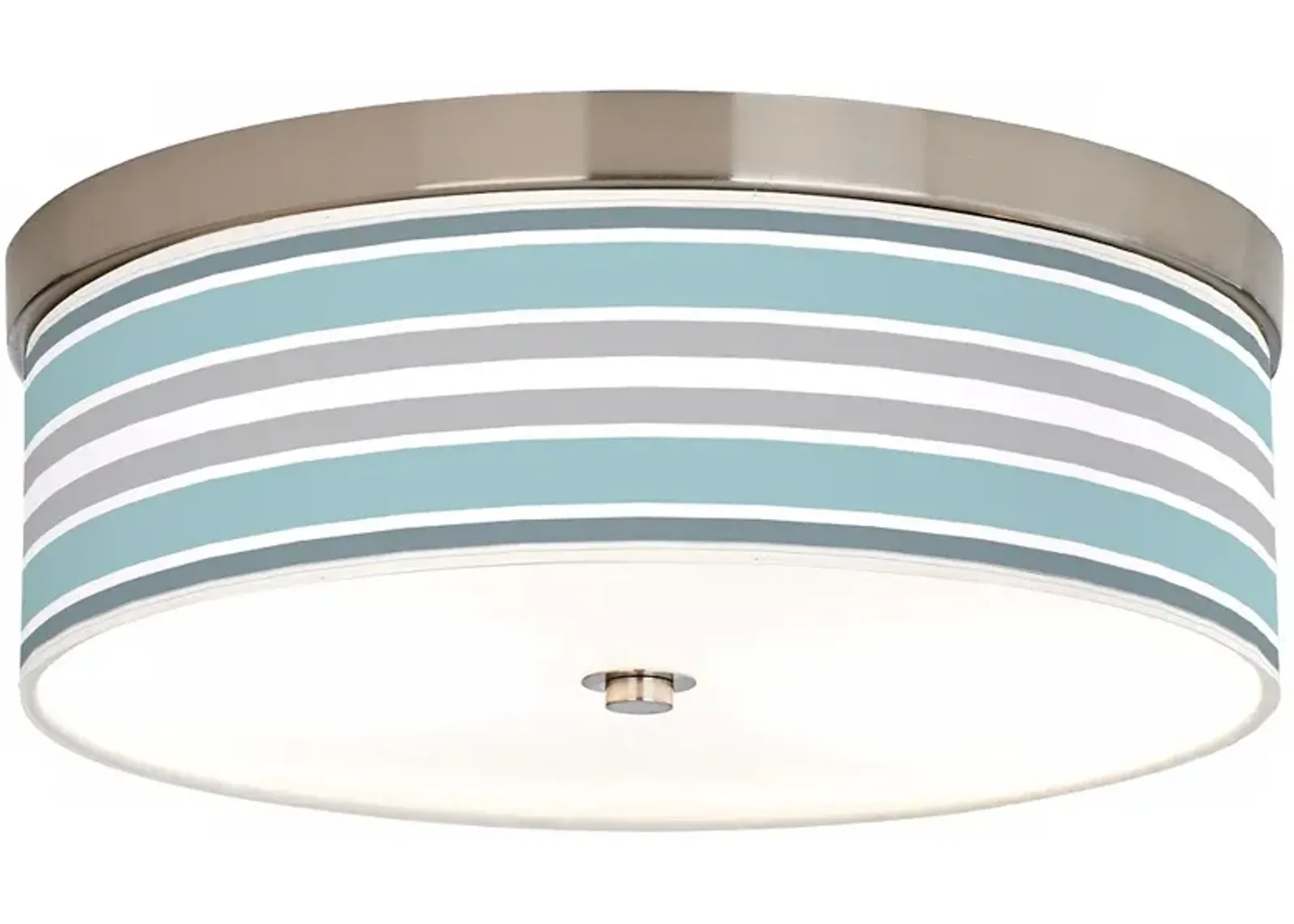 Multi Color Stripes Giclee Energy Efficient Ceiling Light