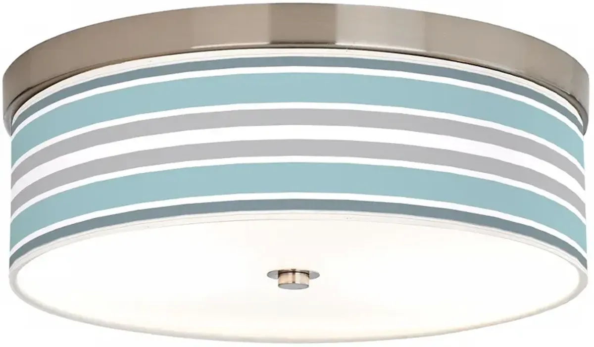 Multi Color Stripes Giclee Energy Efficient Ceiling Light