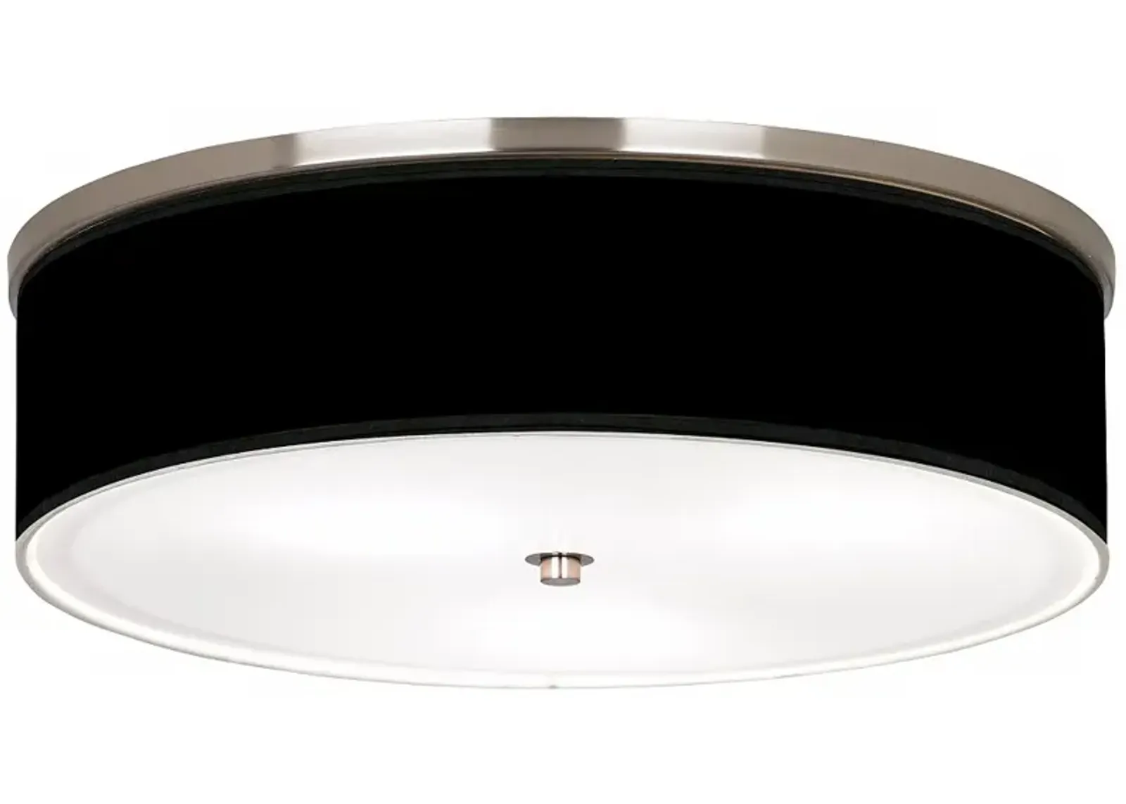 Giclee Gallery All Black 20 1/4" Wide Modern Ceiling Light