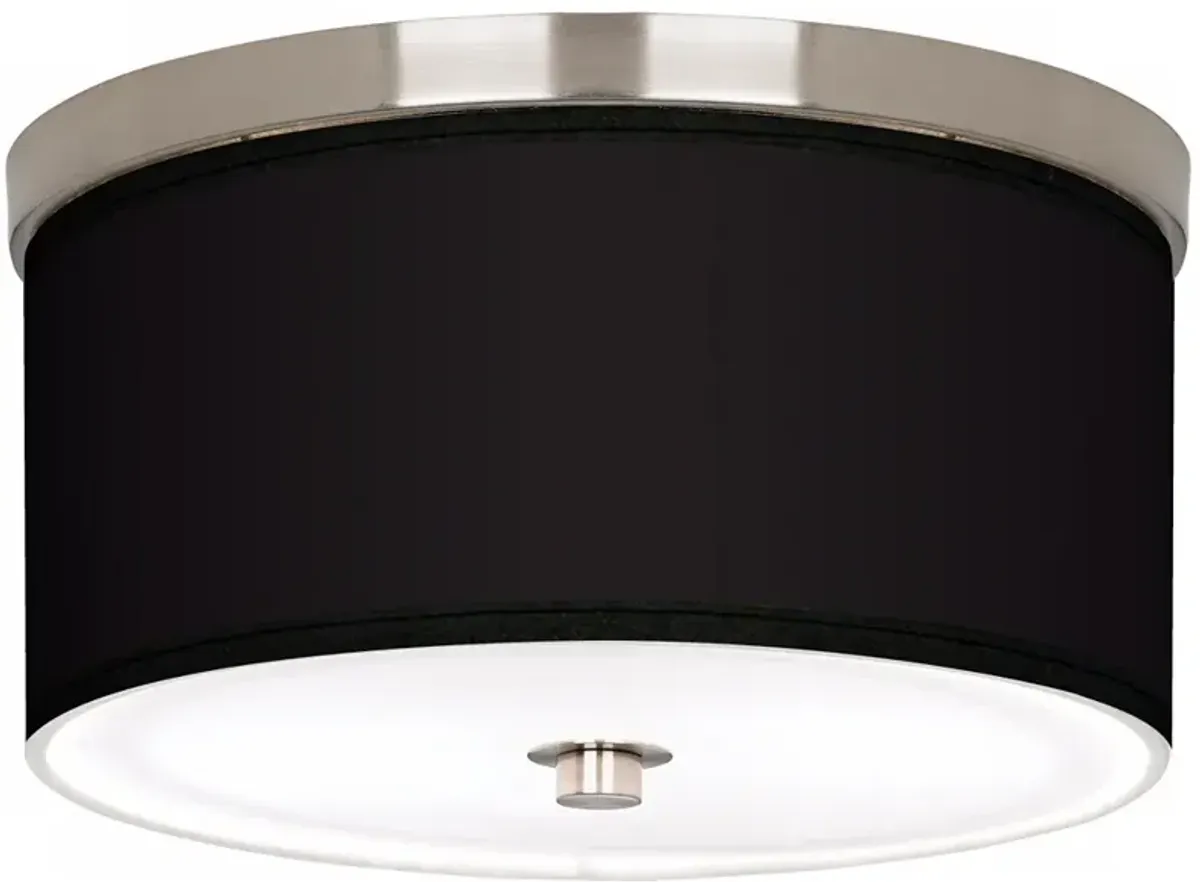 All Black Nickel 10 1/4" Wide Ceiling Light