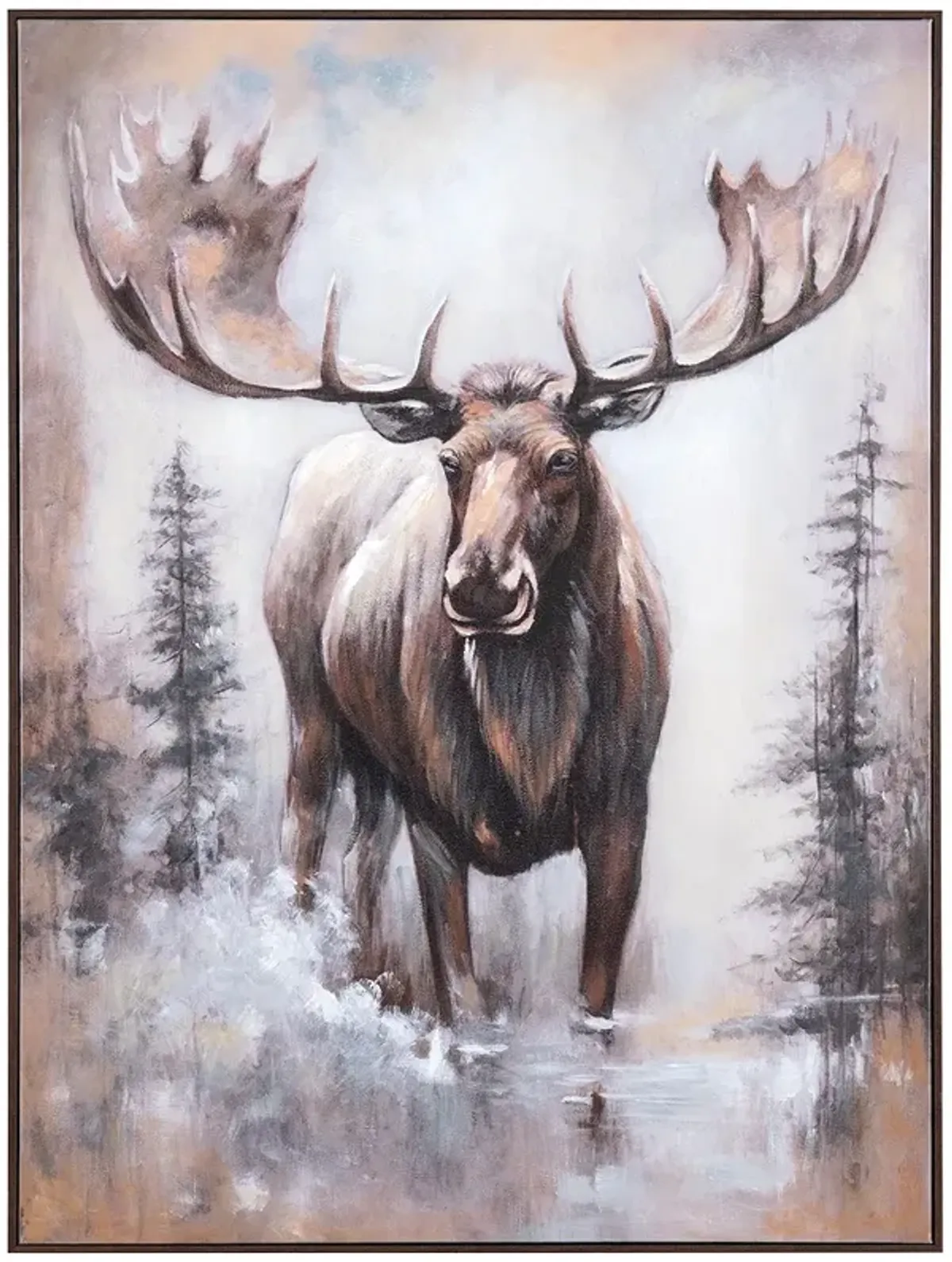 Mooz Framed Canvas Wall Art