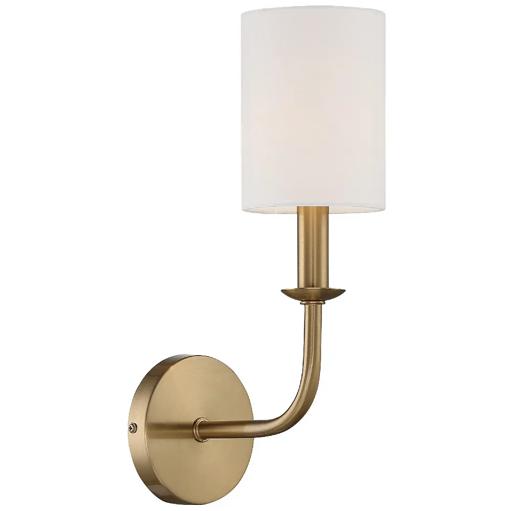 Bailey 1 Light Aged Brass Wall Mount