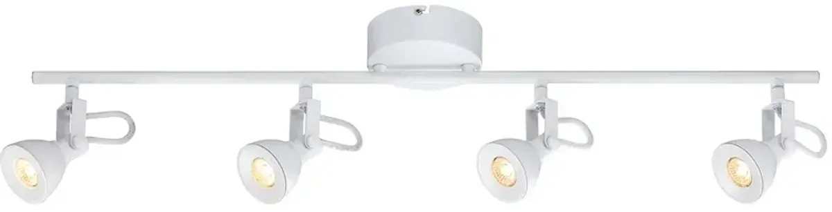 Godwin LED 31" Wide White 4-Light Track Light for Ceiling or Wall