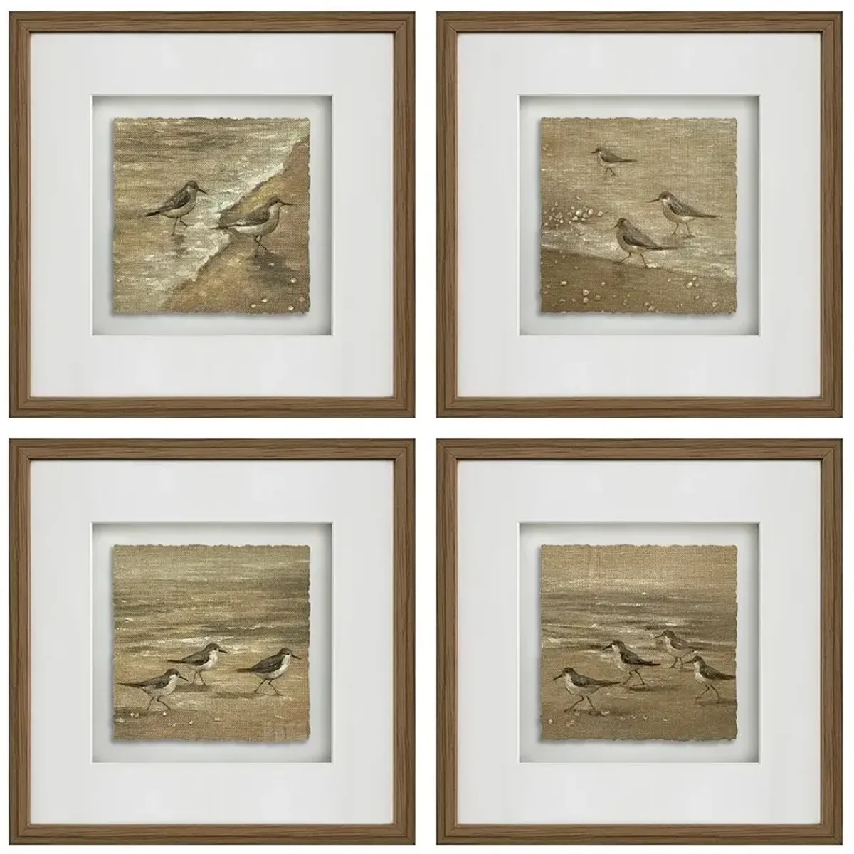 Collier Framed Wall Art Set of 4