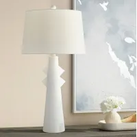 Pacific Coast Lighting Orita White Finish Modern Table Lamp