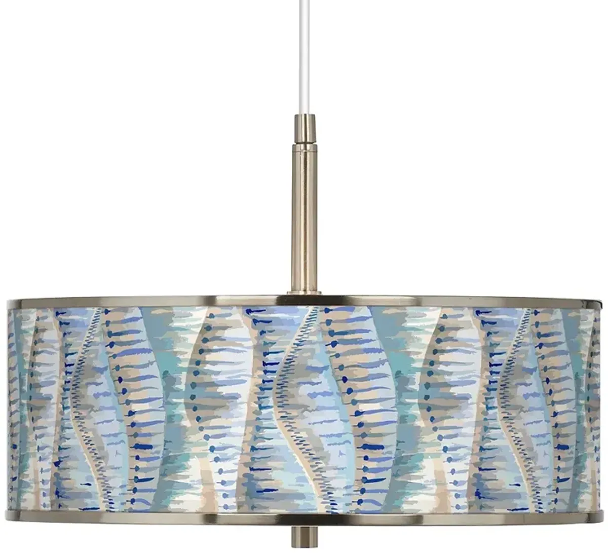 Siren Giclee Glow 16" Wide Pendant Light