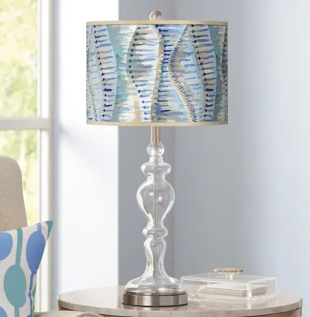 Siren Giclee Apothecary Clear Glass Table Lamp