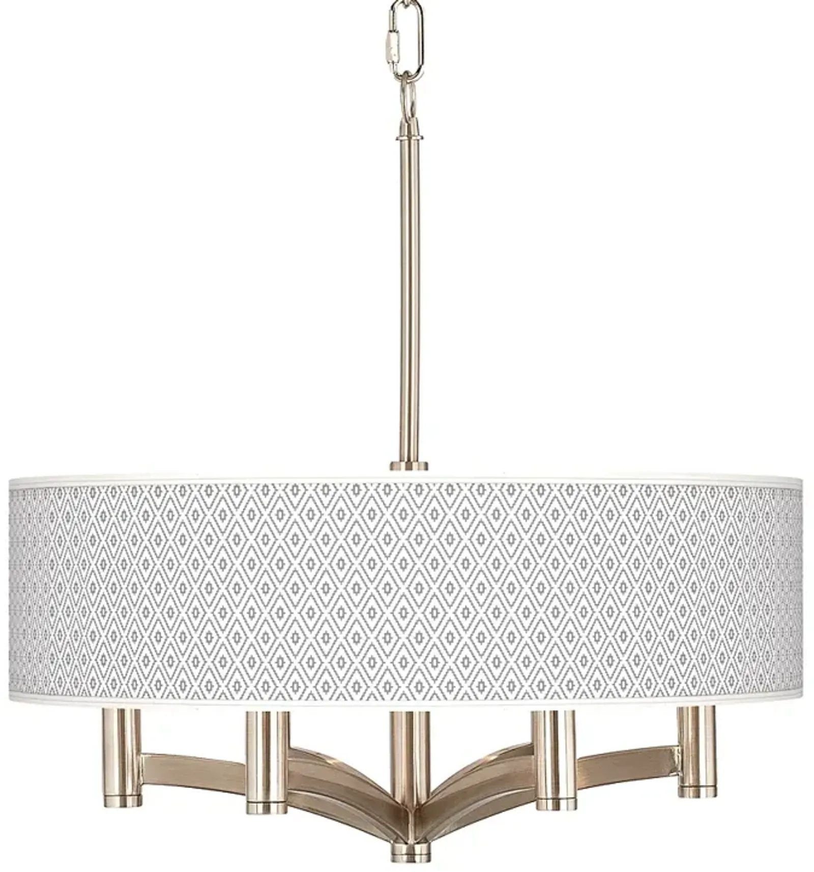 Diamonds Ava 6-Light Nickel Pendant Chandelier