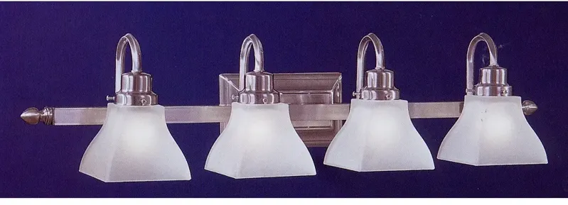 Minka-Lavery Mission Ridge 4-Light Brushed Nickel Bath Light