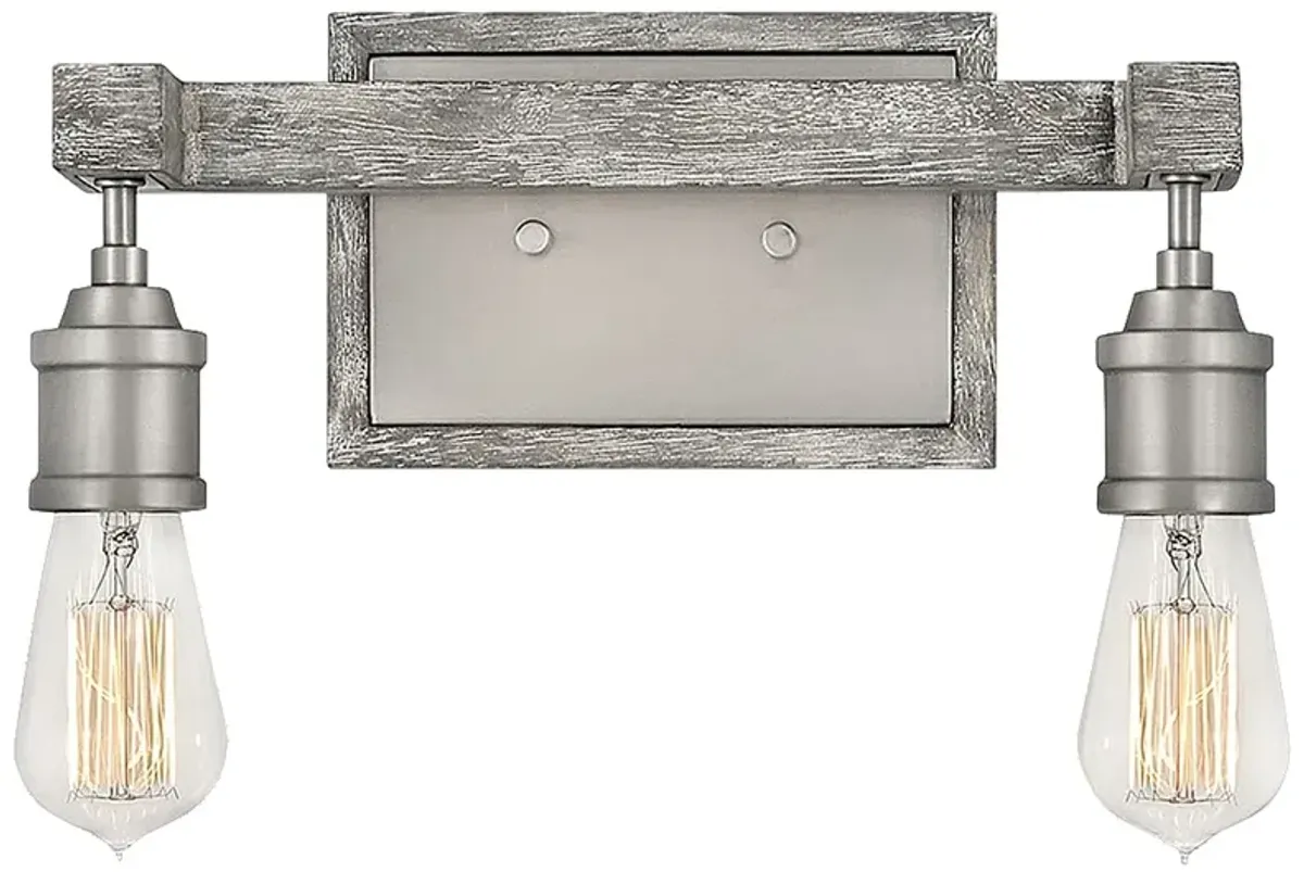 Denton 10" High Pewter Wall Sconce by Hinkley Lighting