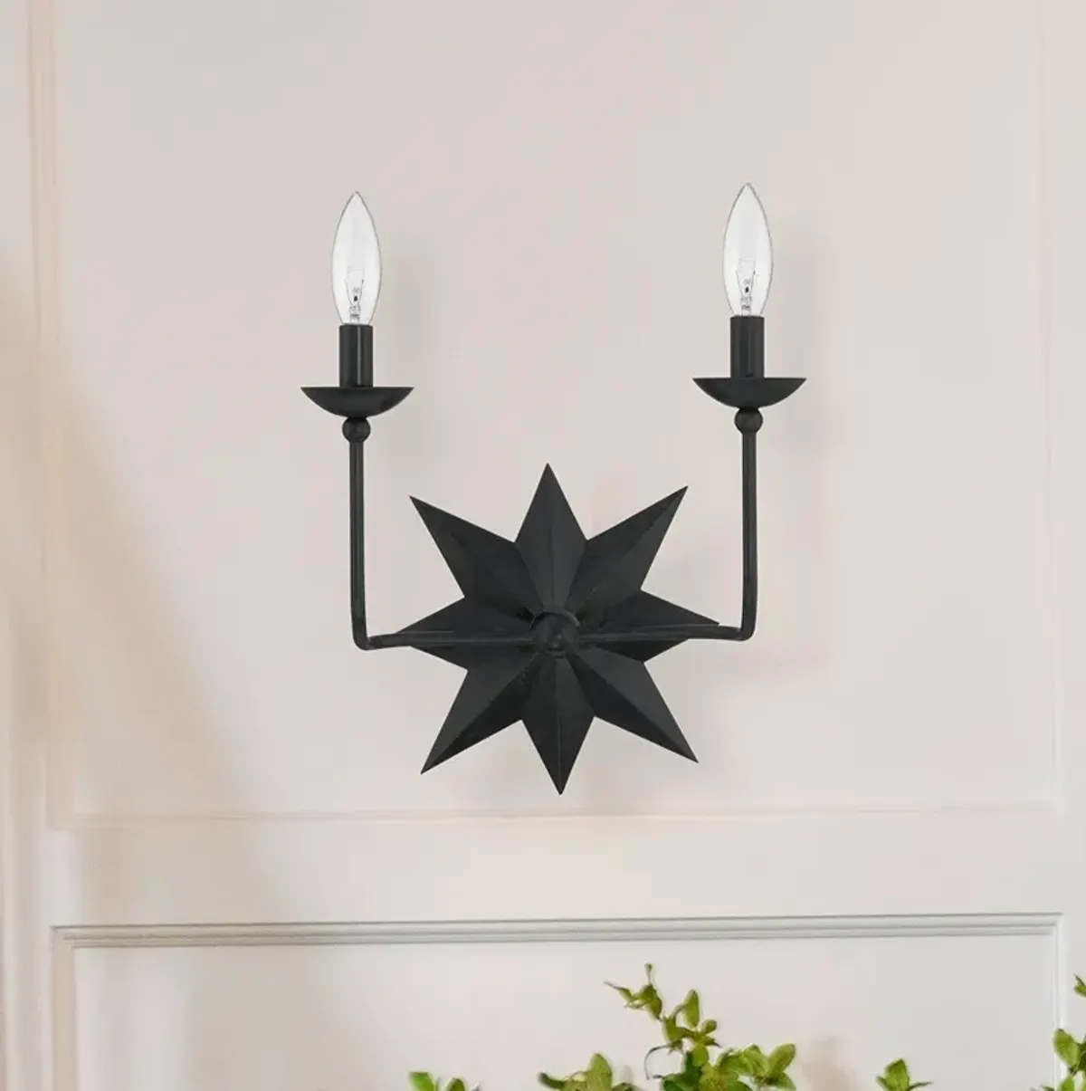 Astro 2 Light Black Wall Mount