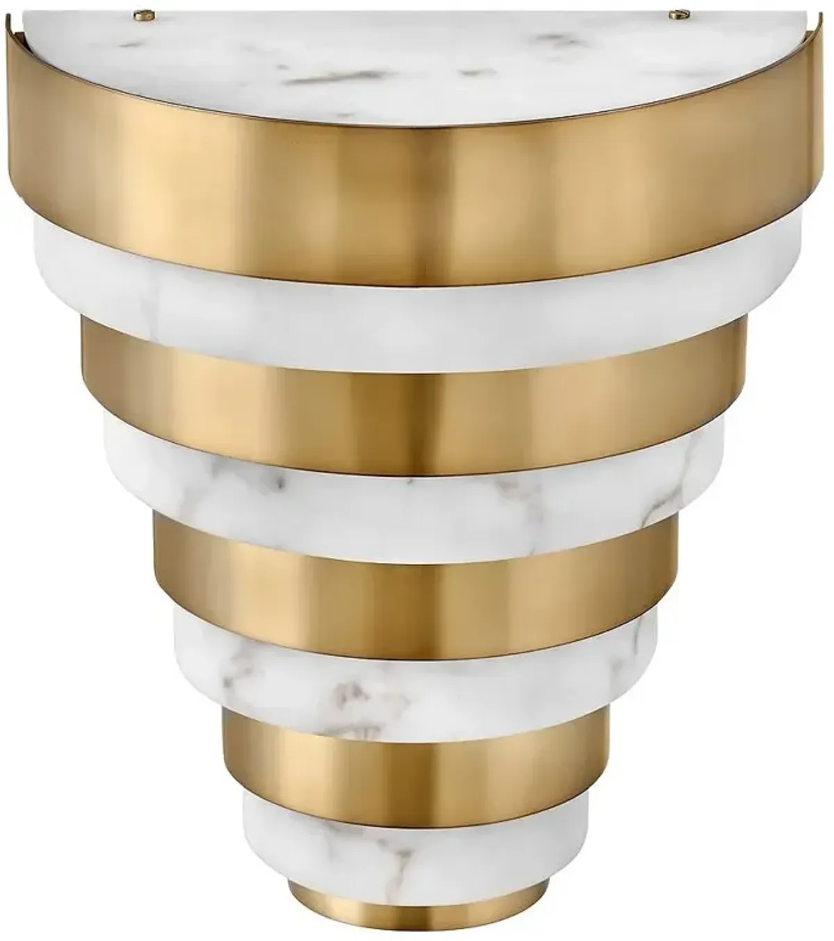 Hinkley Sconce Echelon Medium LED Sconce 12.0" Heritage Brass