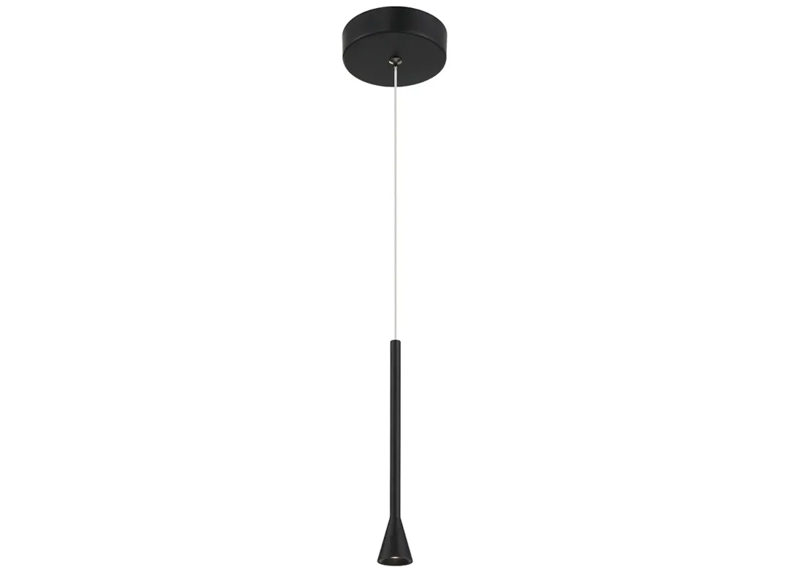 George Kovacs Piccolo 1-Light Black LED Mini Pendant