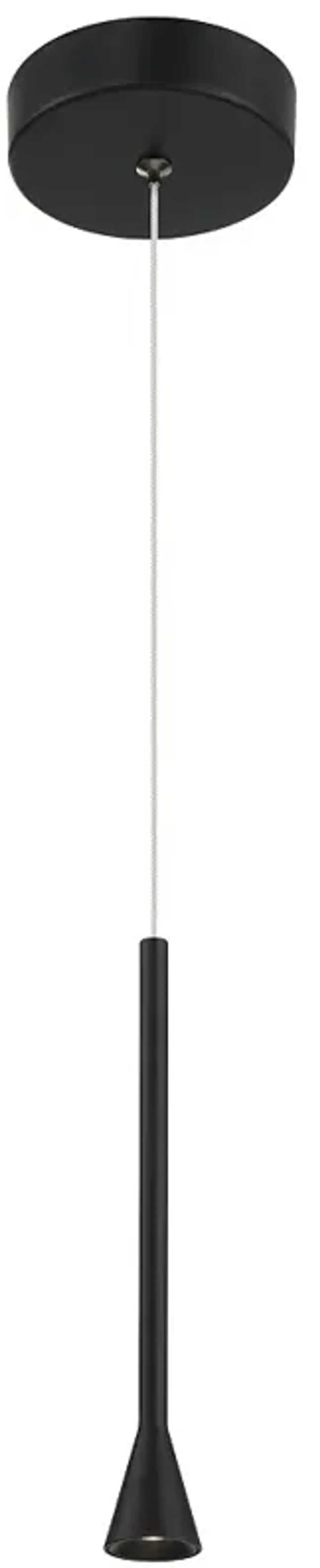 George Kovacs Piccolo 1-Light Black LED Mini Pendant